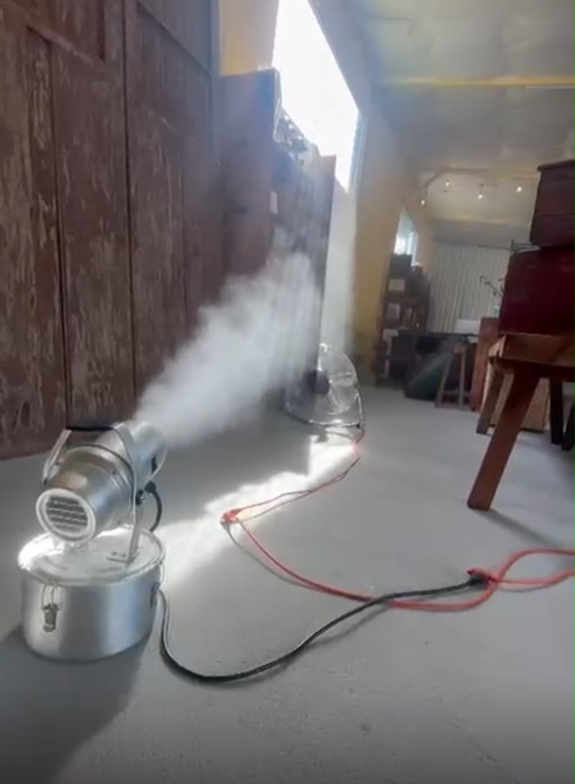 Trabajo de fumigación 2